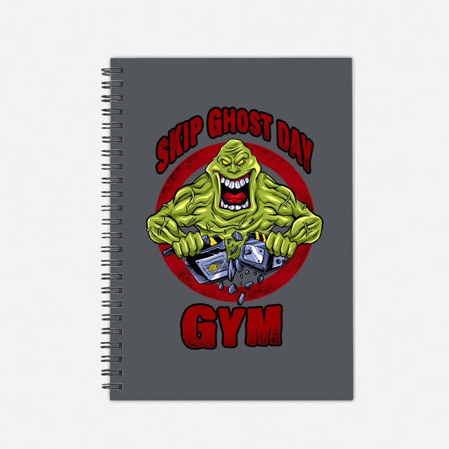 Slimer Gym-none dot grid notebook-spoilerinc