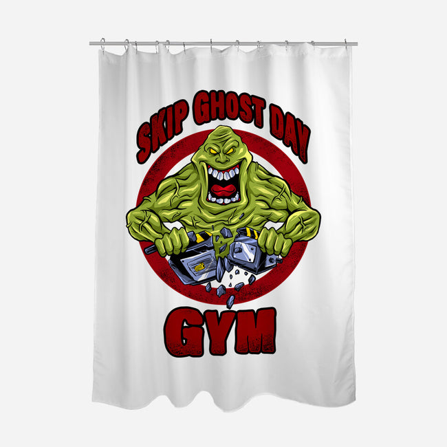 Slimer Gym-none polyester shower curtain-spoilerinc