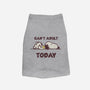 Snoopy Can't Adult-dog basic pet tank-turborat14