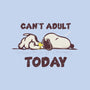 Snoopy Can't Adult-none fleece blanket-turborat14