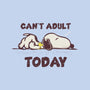 Snoopy Can't Adult-womens basic tee-turborat14