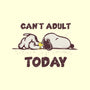 Snoopy Can't Adult-none adjustable tote bag-turborat14