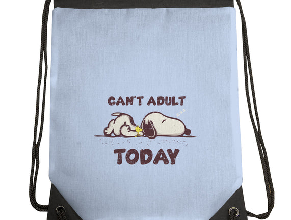 Snoopy Can't Adult