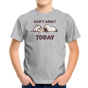 Snoopy Can't Adult