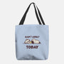Snoopy Can't Adult-none basic tote bag-turborat14