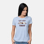 Snoopy Can't Adult-womens basic tee-turborat14