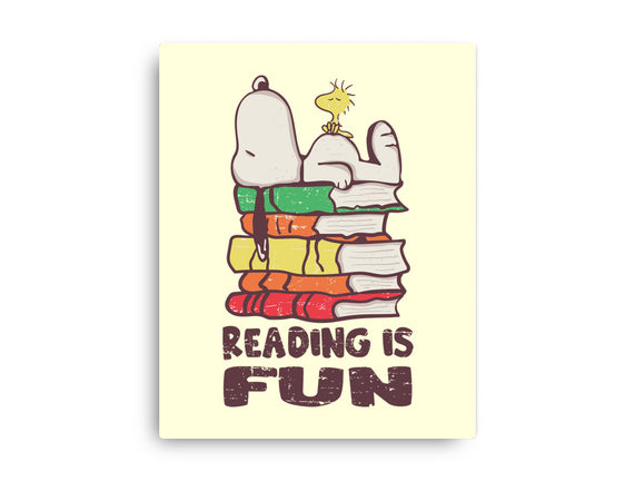 Reading Is Fun With Snoopy