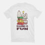 Reading Is Fun With Snoopy-youth basic tee-turborat14