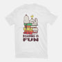 Reading Is Fun With Snoopy-womens basic tee-turborat14