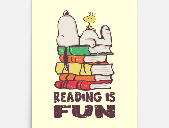 Reading Is Fun With Snoopy