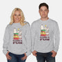 Reading Is Fun With Snoopy-unisex crew neck sweatshirt-turborat14