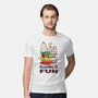 Reading Is Fun With Snoopy-mens premium tee-turborat14