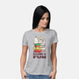 Reading Is Fun With Snoopy-womens basic tee-turborat14