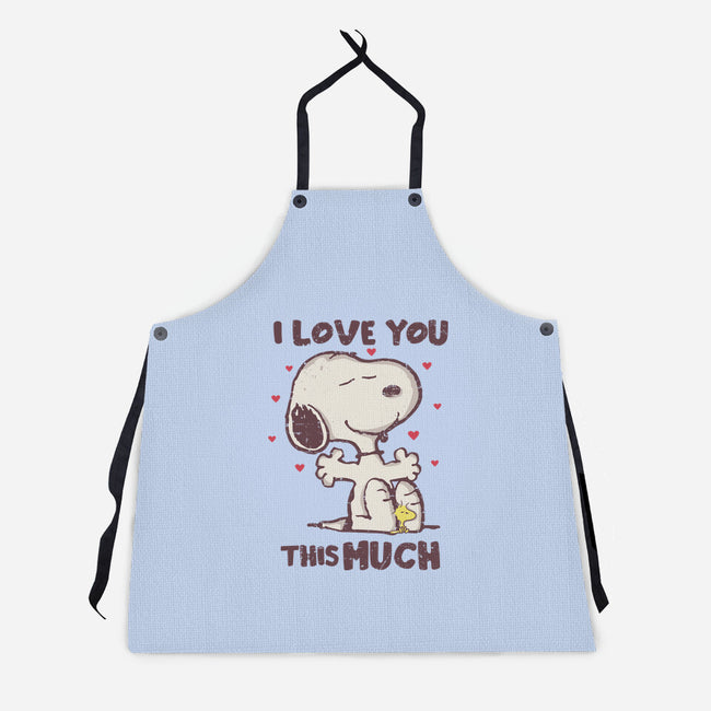 Love You This Much-unisex kitchen apron-turborat14