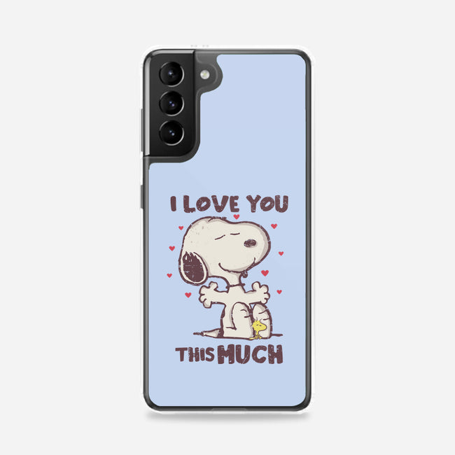 Love You This Much-samsung snap phone case-turborat14