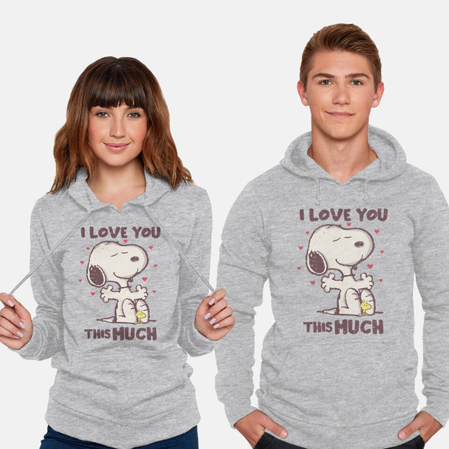 Love You This Much-unisex pullover sweatshirt-turborat14