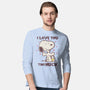 Love You This Much-mens long sleeved tee-turborat14