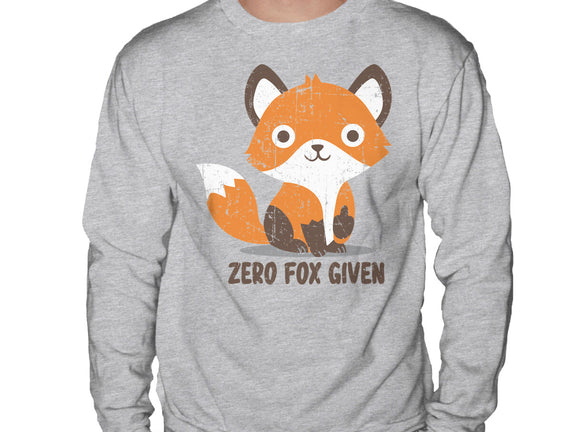 Zero Fox Given