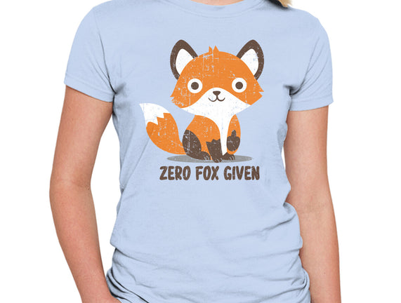 Zero Fox Given