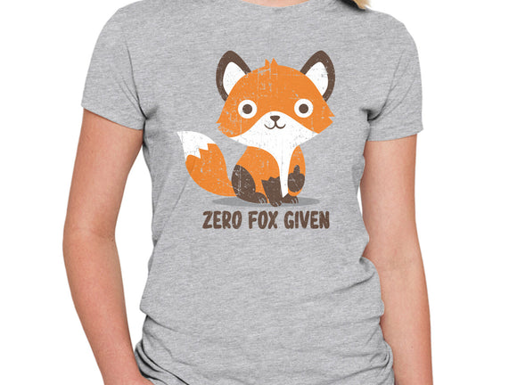 Zero Fox Given