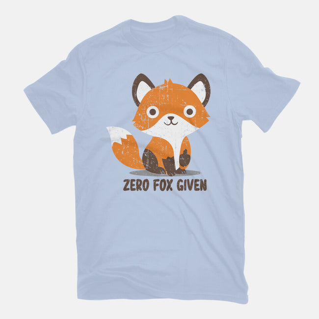 Zero Fox Given-mens basic tee-turborat14