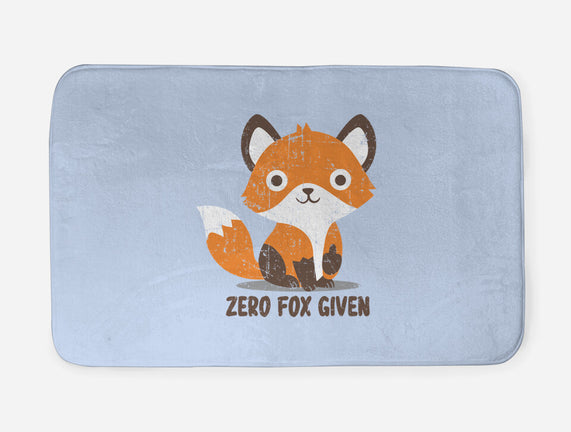 Zero Fox Given