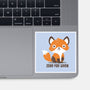 Zero Fox Given-none glossy sticker-turborat14