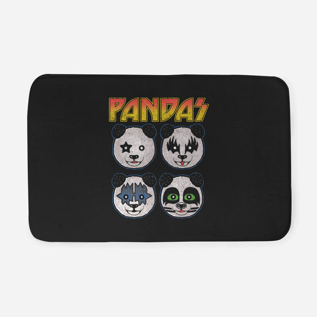 Pandas-none memory foam bath mat-turborat14