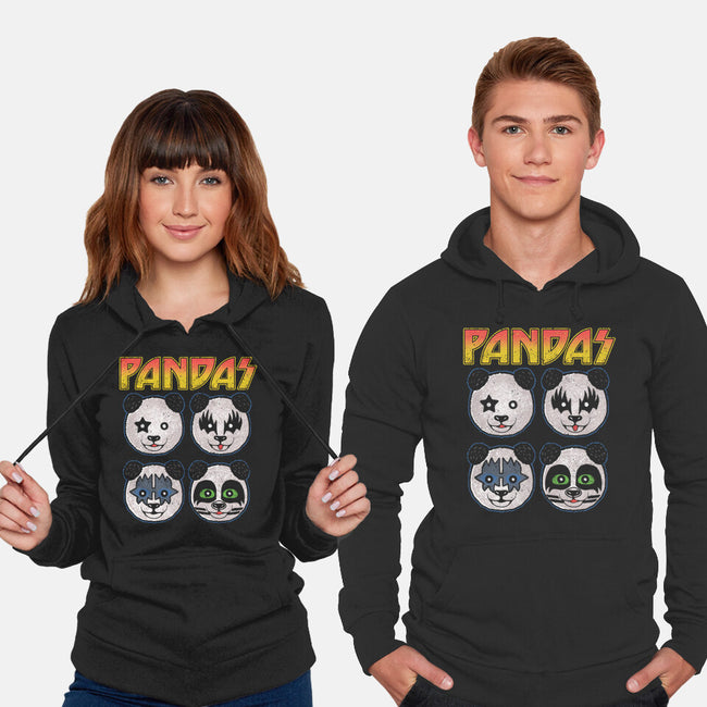 Pandas-unisex pullover sweatshirt-turborat14