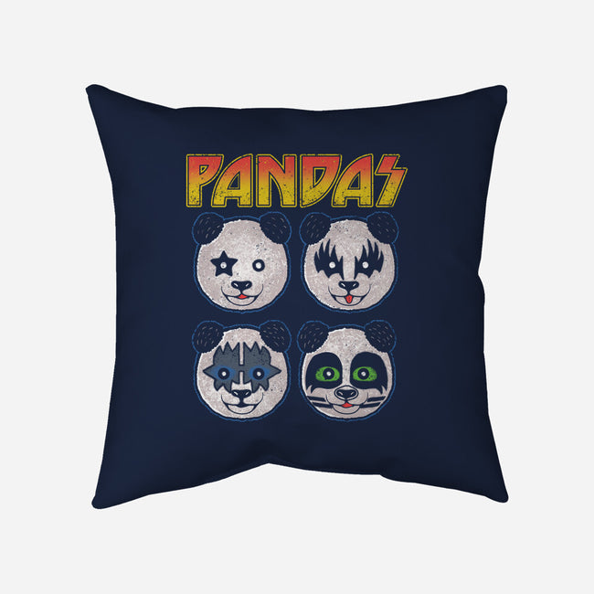 Pandas-none removable cover w insert throw pillow-turborat14