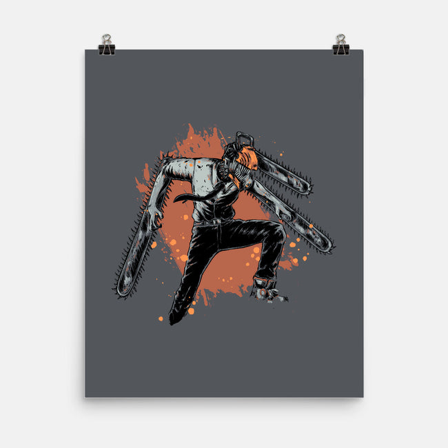 Denji-none matte poster-xMorfina