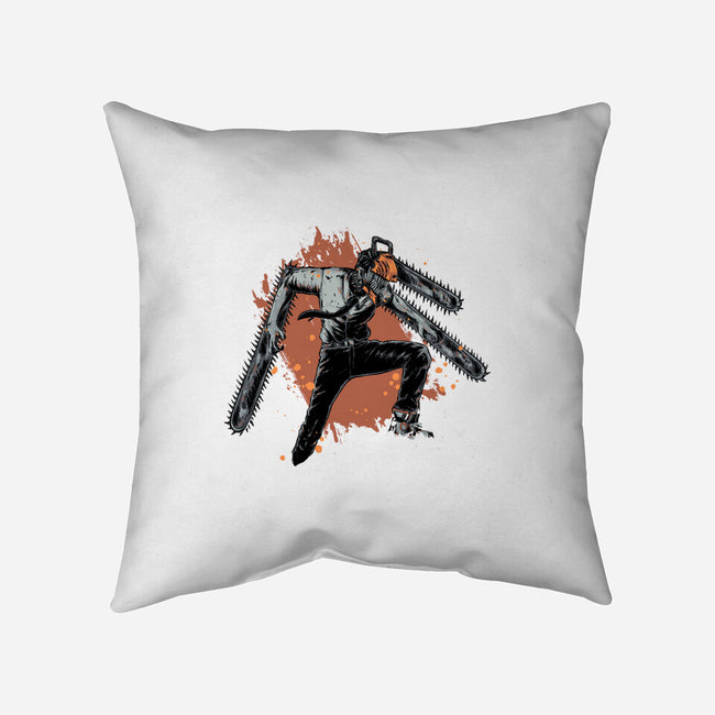 Denji-none removable cover w insert throw pillow-xMorfina