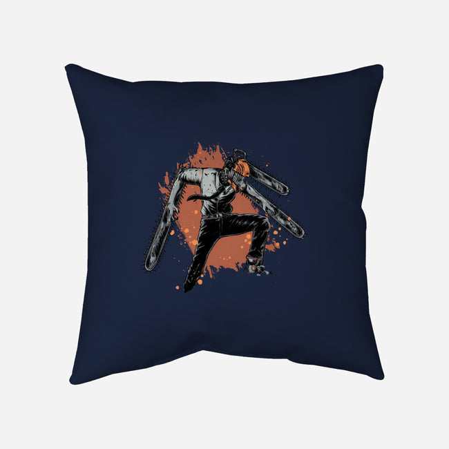 Denji-none removable cover throw pillow-xMorfina