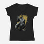 Kenpachi-womens v-neck tee-xMorfina