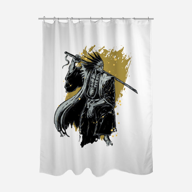 Kenpachi-none polyester shower curtain-xMorfina