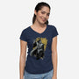 Kenpachi-womens v-neck tee-xMorfina