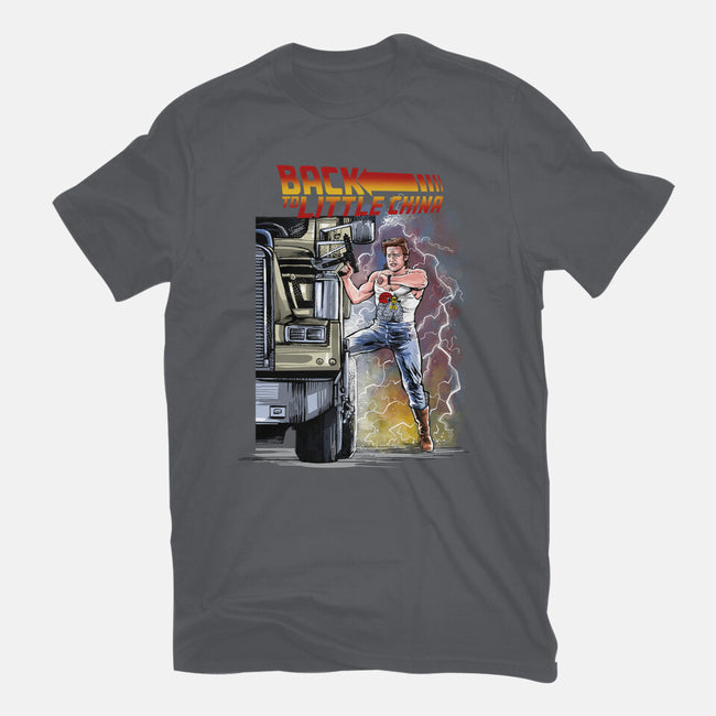 Back To Little China-womens fitted tee-zascanauta