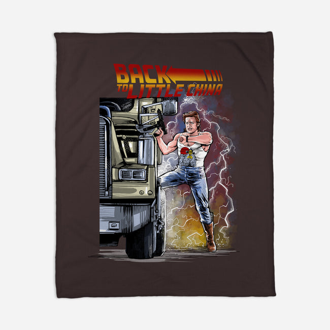 Back To Little China-none fleece blanket-zascanauta