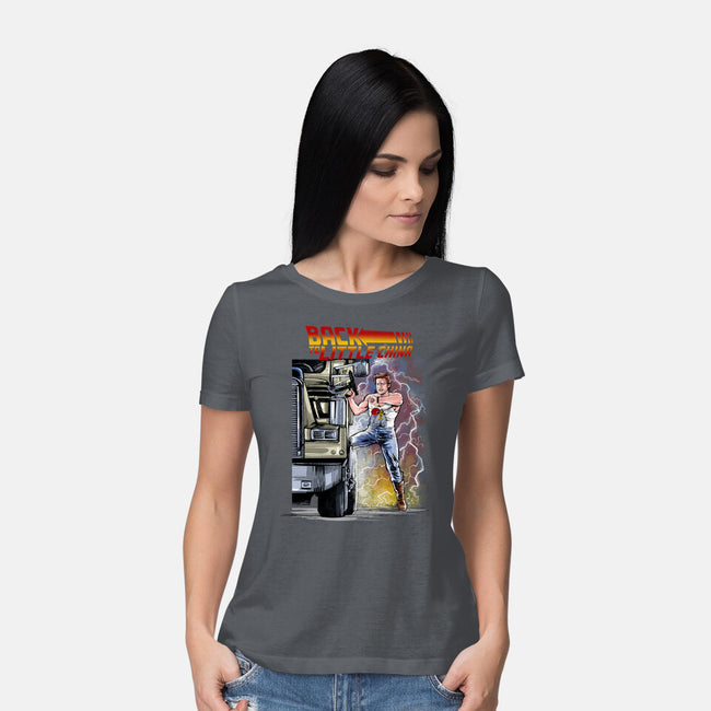 Back To Little China-womens basic tee-zascanauta