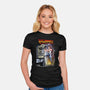 Back To Little China-womens fitted tee-zascanauta