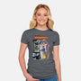 Back To Little China-womens fitted tee-zascanauta
