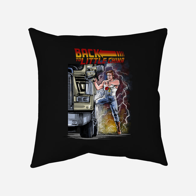 Back To Little China-none removable cover w insert throw pillow-zascanauta