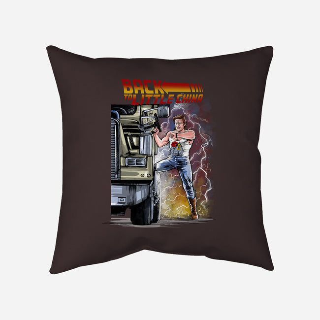 Back To Little China-none removable cover w insert throw pillow-zascanauta