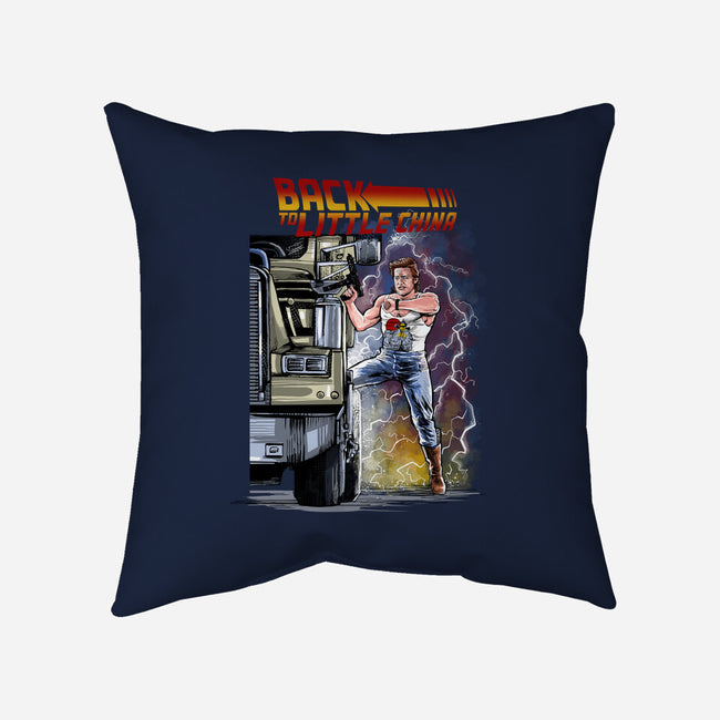 Back To Little China-none removable cover w insert throw pillow-zascanauta