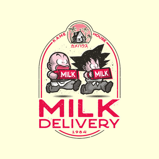 Milk Delivery-none stretched canvas-se7te