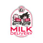 Milk Delivery-none removable cover w insert throw pillow-se7te