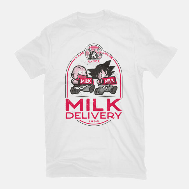 Milk Delivery-mens basic tee-se7te