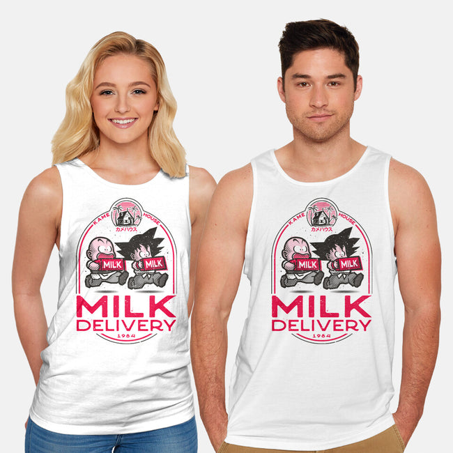 Milk Delivery-unisex basic tank-se7te