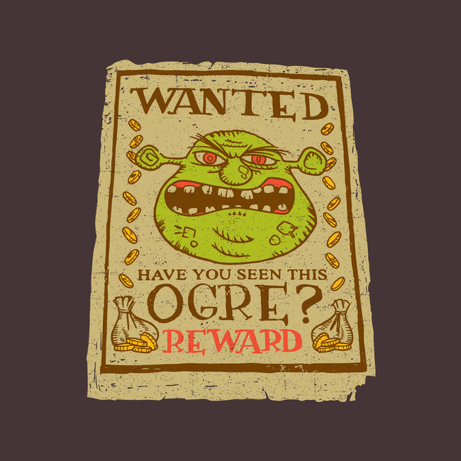 Wanted Ogre-unisex kitchen apron-dalethesk8er