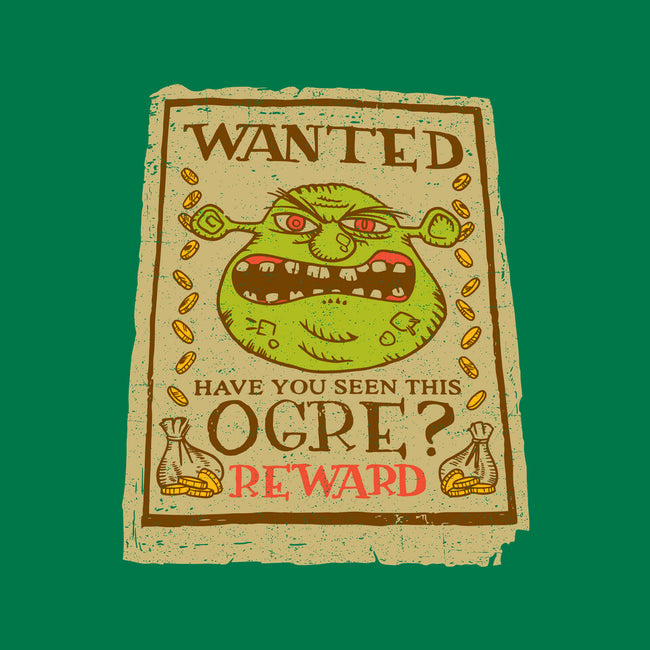 Wanted Ogre-none drawstring bag-dalethesk8er